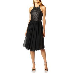 Dress the Population Tatiana Sequin Midi Dress